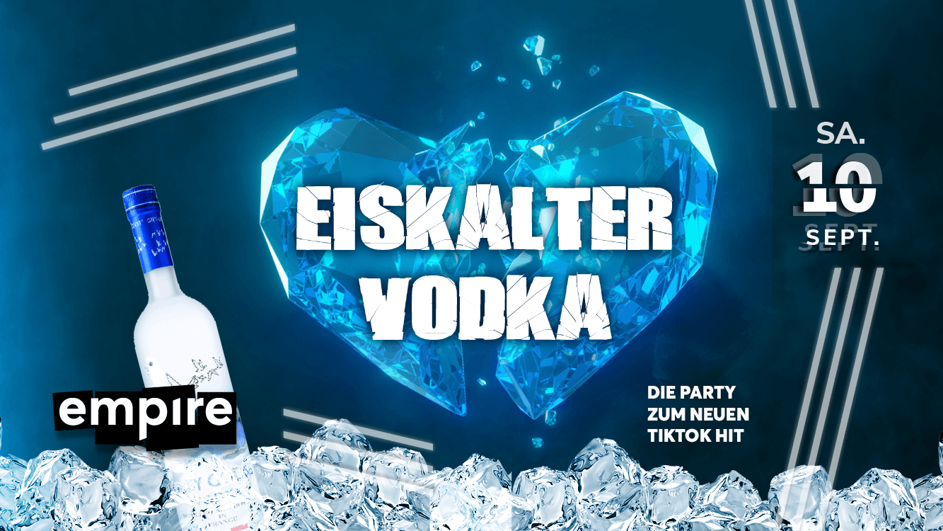 Eiskalter VODKA | SA 10.09.