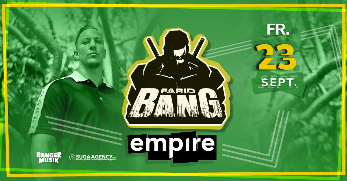FARID BANG clubshow | FR 23.09.