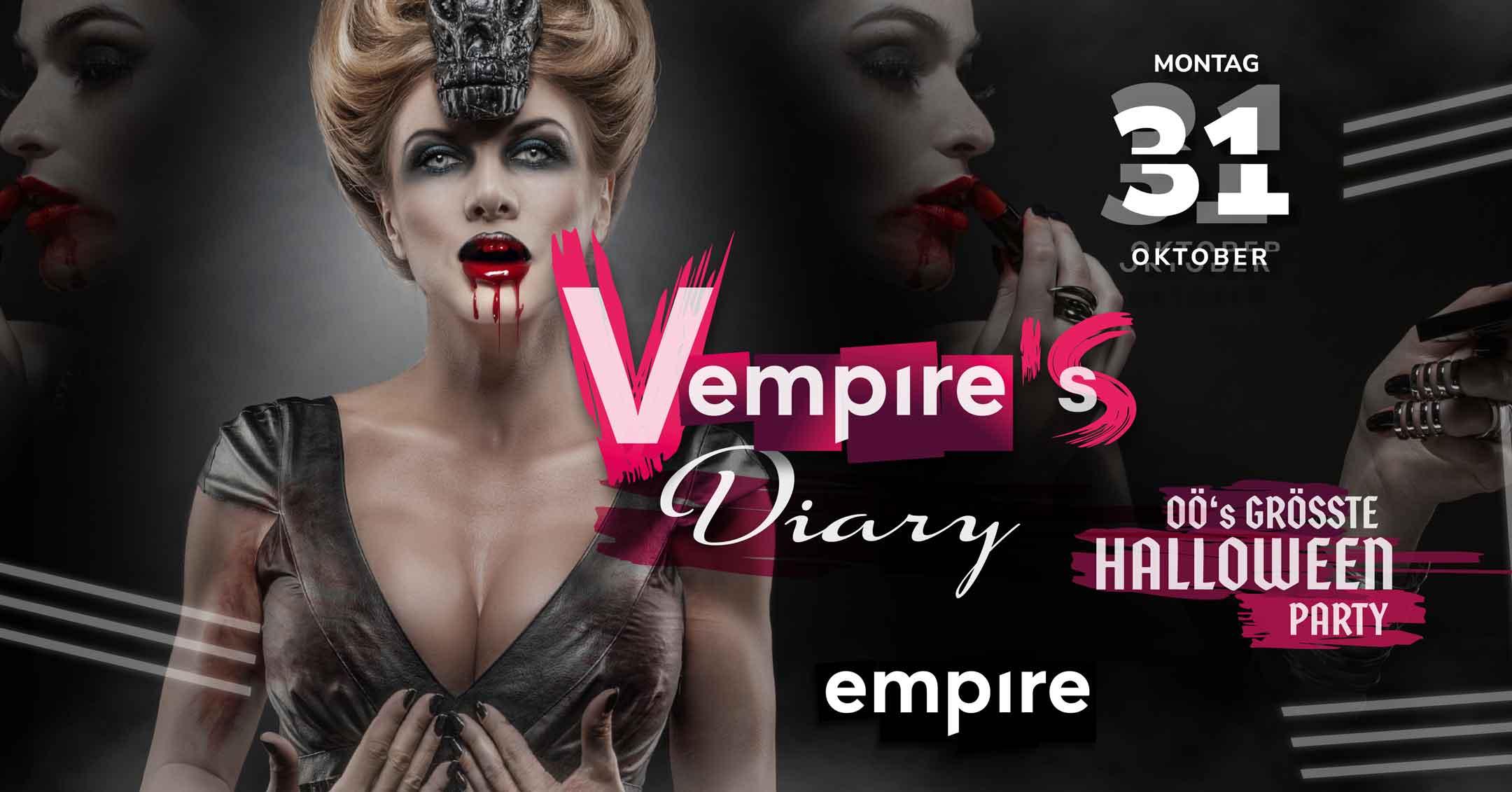 V'empire's Diary - OÖ größte Halloweenparty | 31.10.