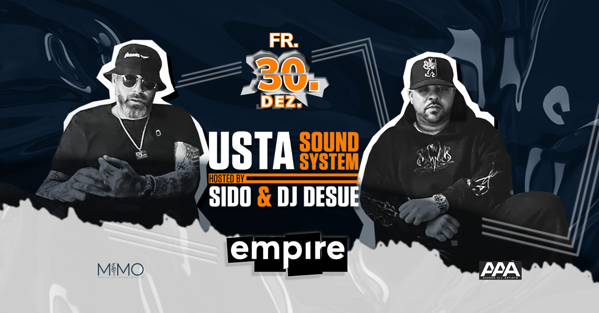 USTA Soundsystem hosted by SIDO | FR 30.12.