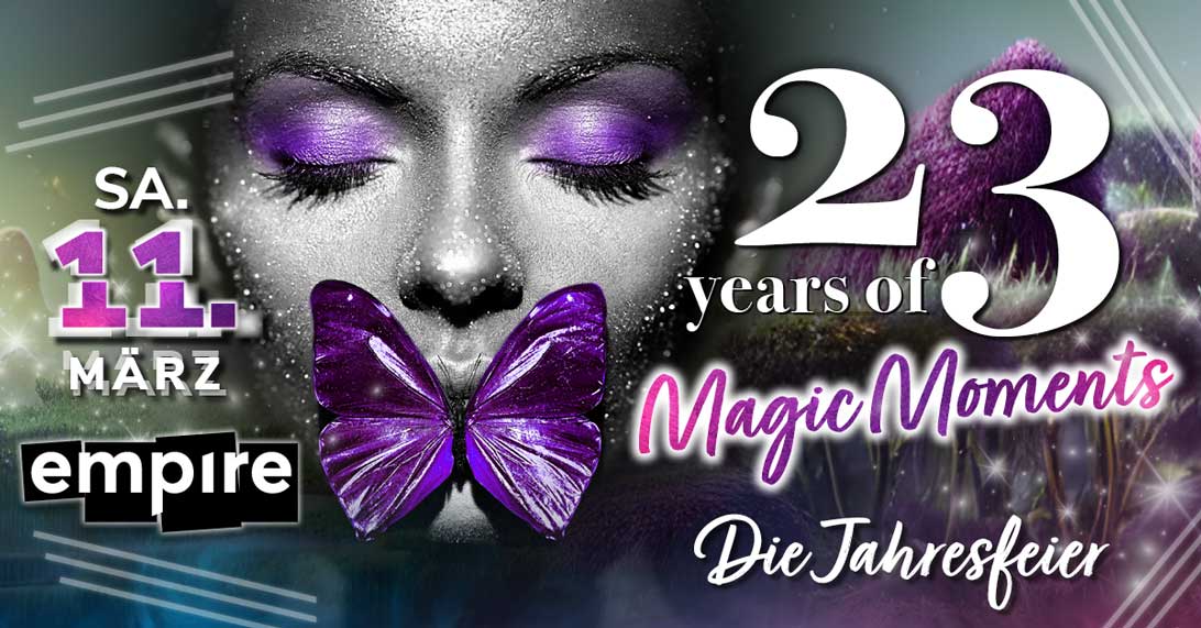 23 YEARS OF MAGIC MOMENTS | SA 11.03.