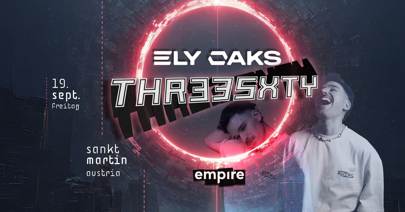 THR33SXTY presents ELY OAKS