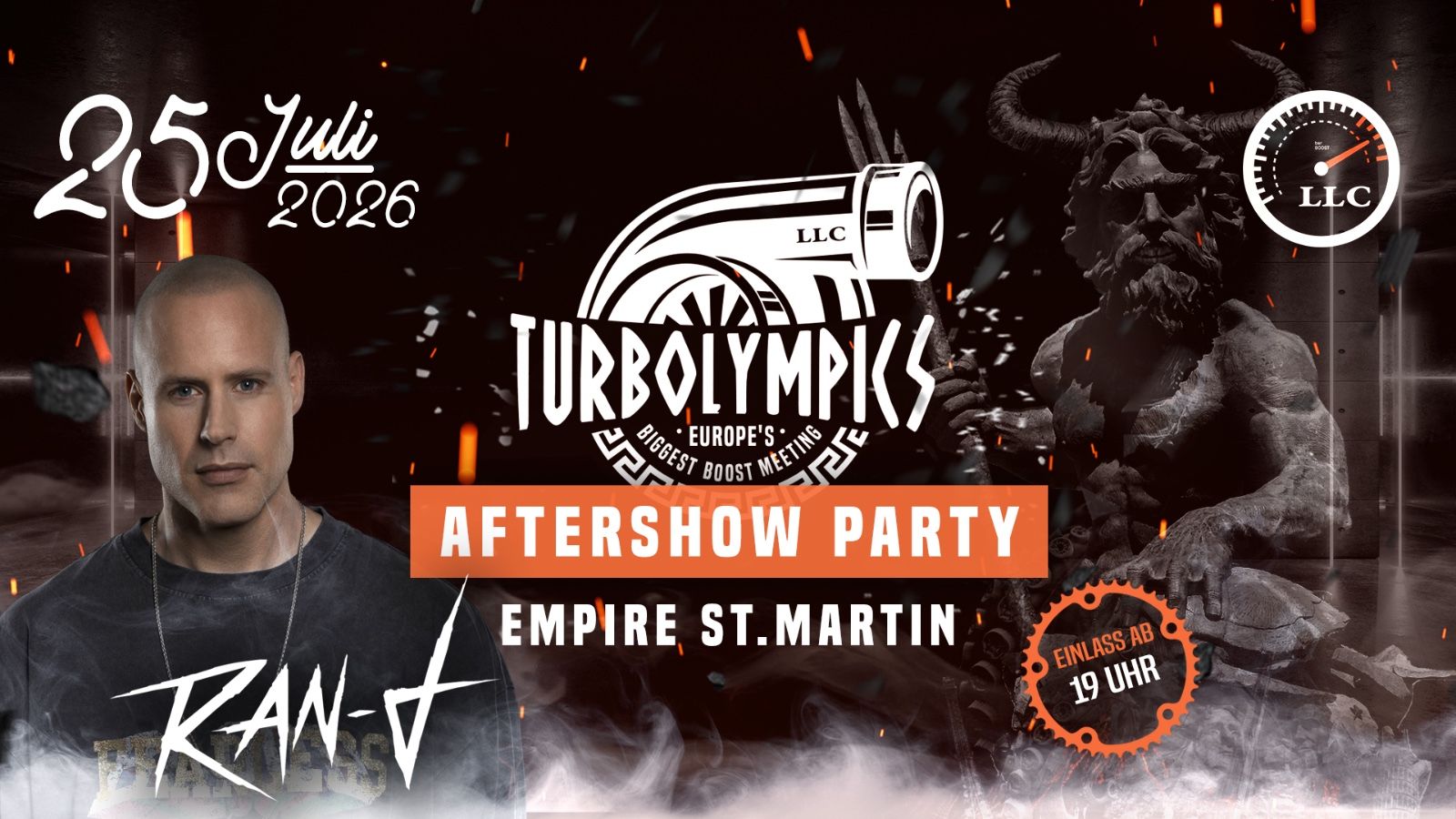 TURBOLYMPICS 2026 - AFTERPARTY mit RAN-D